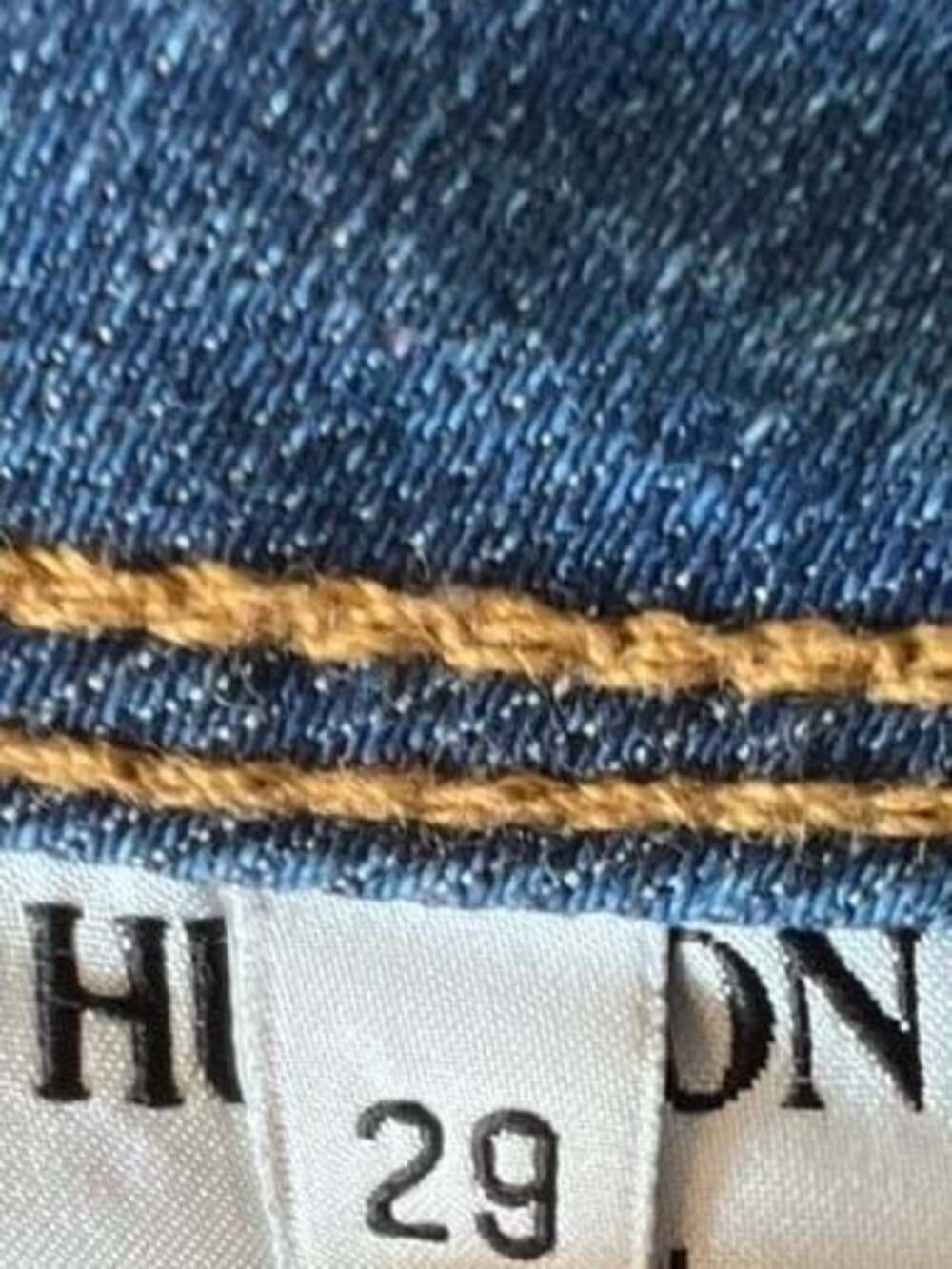 Hudson Ginny Straight Ankle With Cuff Jeans 29 - Picture 10 of 12
